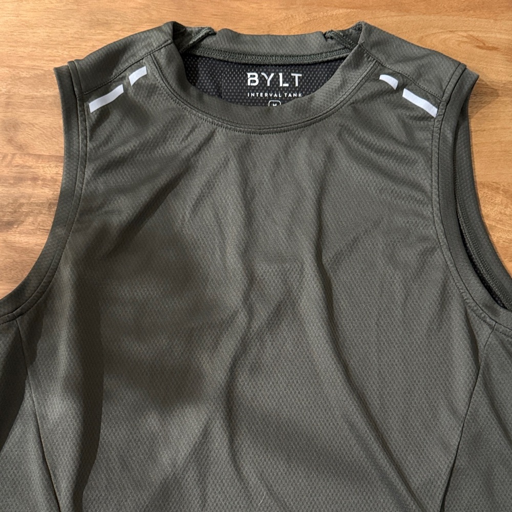 Men's Bylt Green Tank